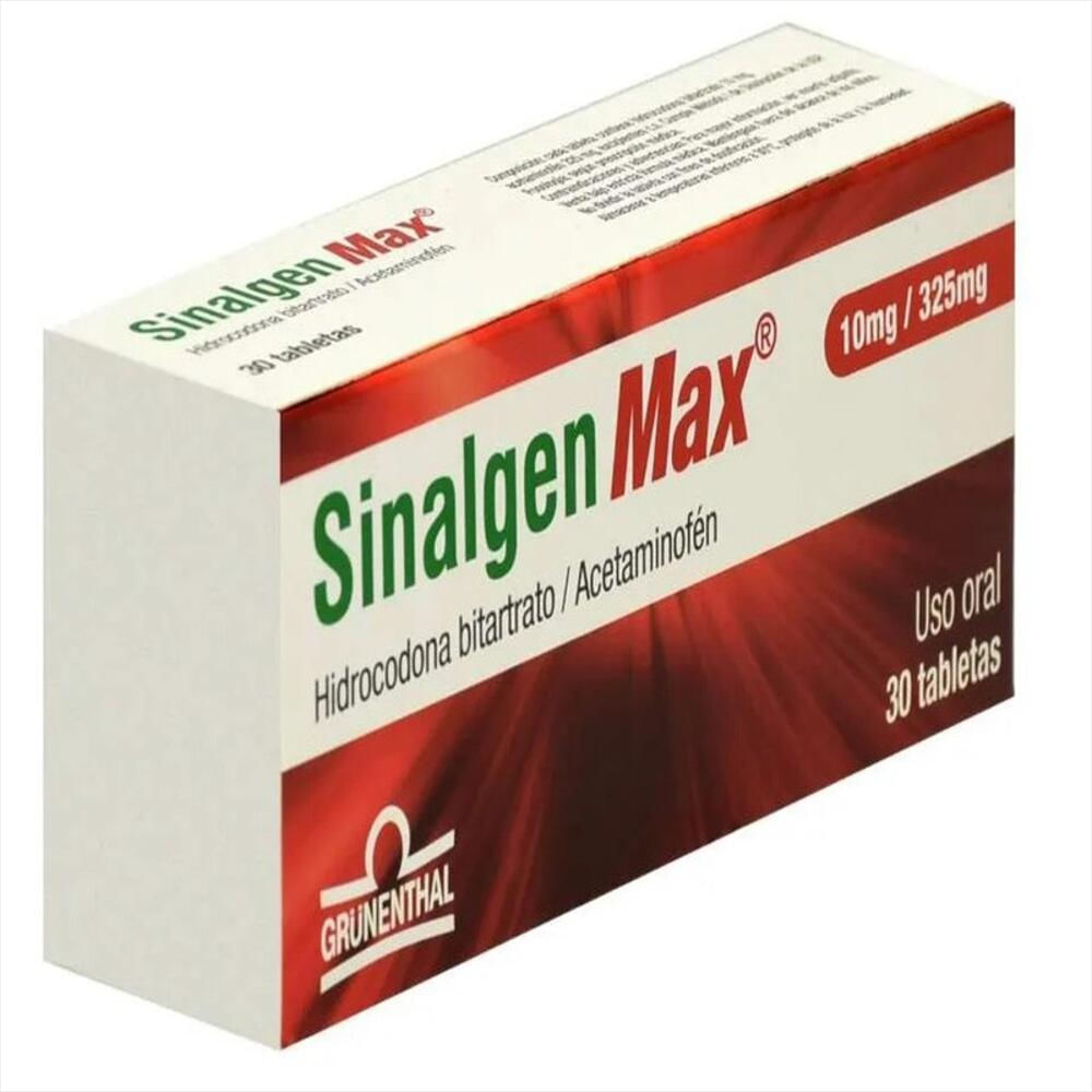 Sinalgen Max Caja Por 30 Tabletas