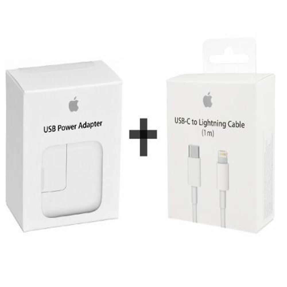Cargador Ipad Mini Apple 12W Md836ch A + Cable Usb Original