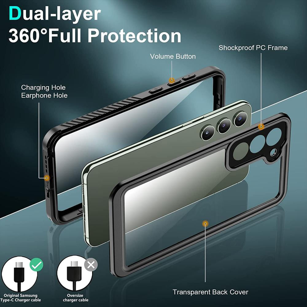 Forro Estuche Antigolper 360 Compatible Con Samsung Galaxy S23 Plus img #4