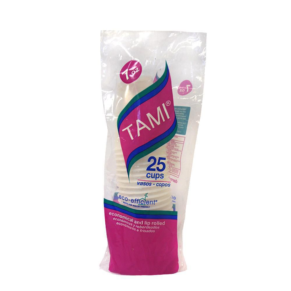 Vaso  7 Oz Traslucido TAMI D650702P