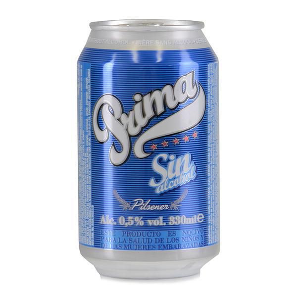 Cerveza PRIMA MARCA EXCLUSIVA Sin Alcohol (330  ml) img #1