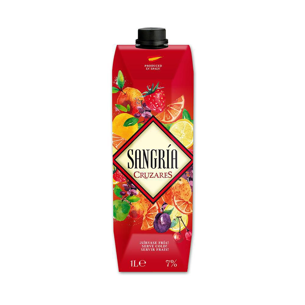 Sangria CRUZARES MARCA EXCLUSIVA (1000 ml)