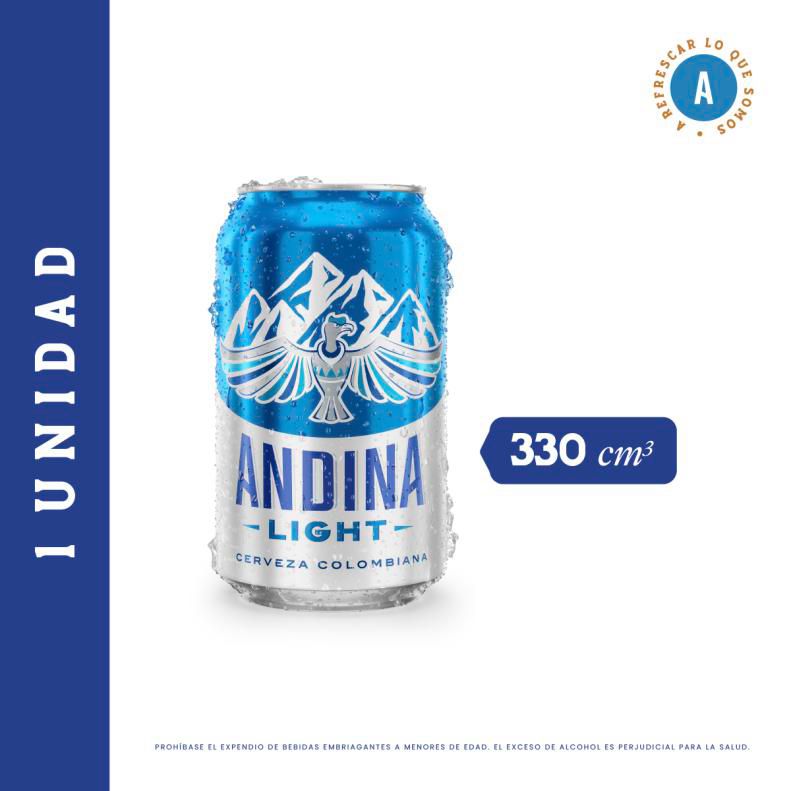 Cerveza CERVEZA ANDINA LIGHT Light Lata (330  ml) img #1