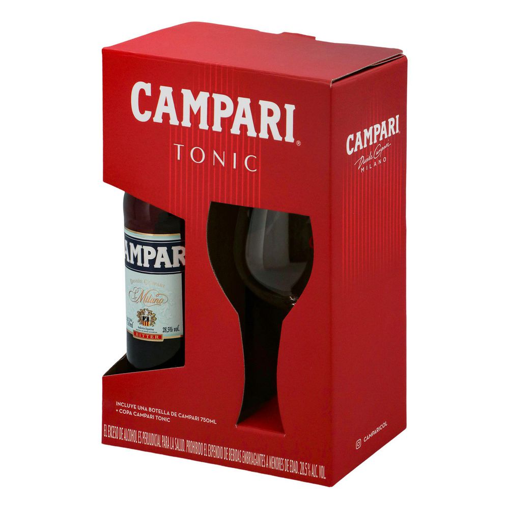 Aperitivo CAMPARI Campari + Copa (750  ml) img #2