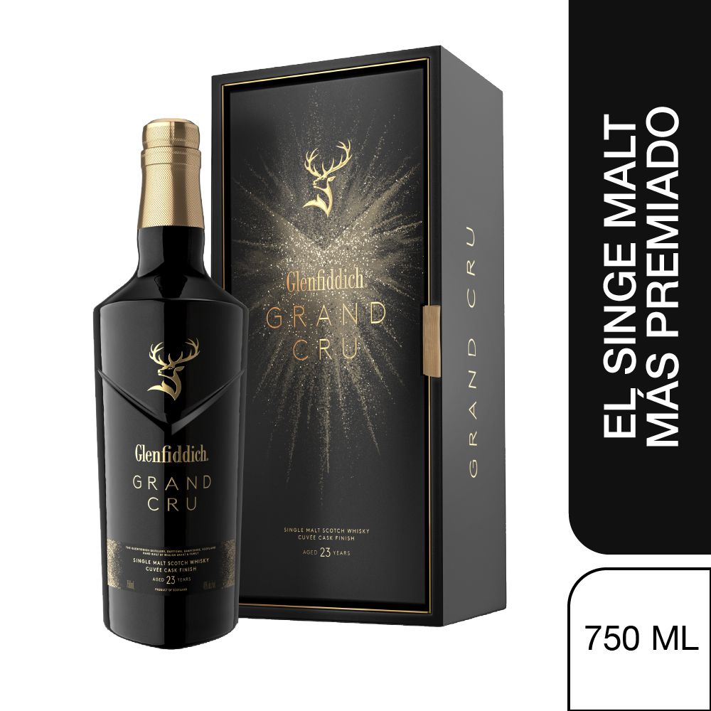 Whisky GLENFIDDICH Grand Cru Single Malt Scotch 23 años (750 ml)