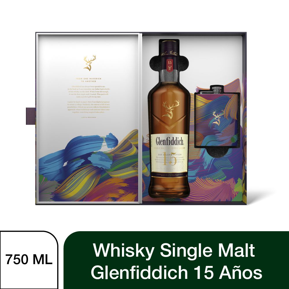 Whisky GLENFIDDICH   (750  ml) img #2