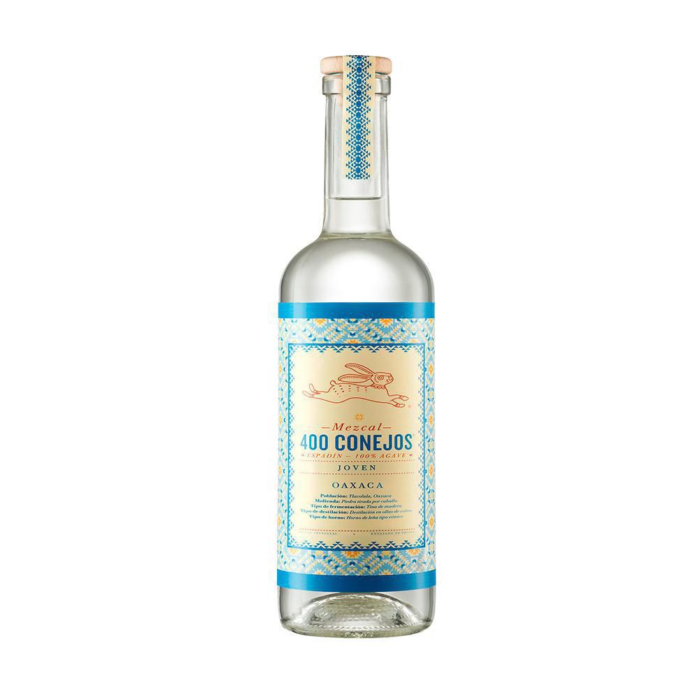 Mezcal 400 CONEJOS Joven Espadín 100% Agave (750 ml)