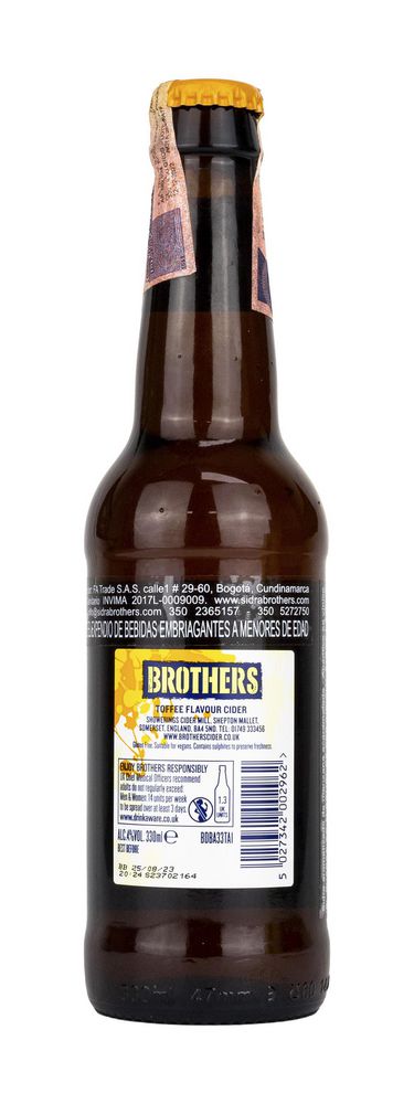Sidra BROTHERS Manzana Caramelo (330  ml) img #4