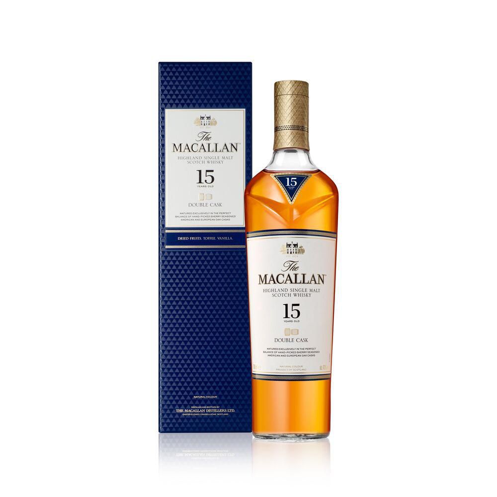 Whisky MACALLAN Single Malt Scotch 15 años (700 ml)