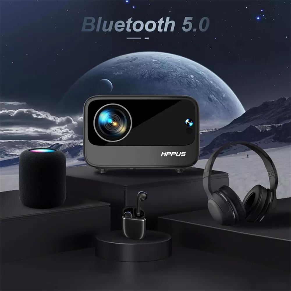 Proyector Smart 4K Hd Bluetooth 5.0 Wifi6 500Ansi Hippus K10 img #4