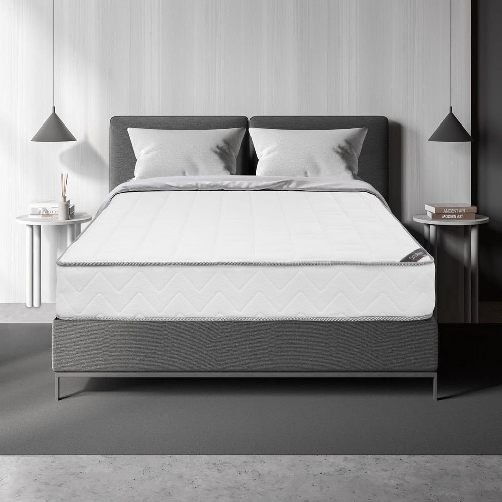 Colchón Combo SPRING Semidoble (120 x 190 cm) ORTX Resortado Semisuave Base cama img #2