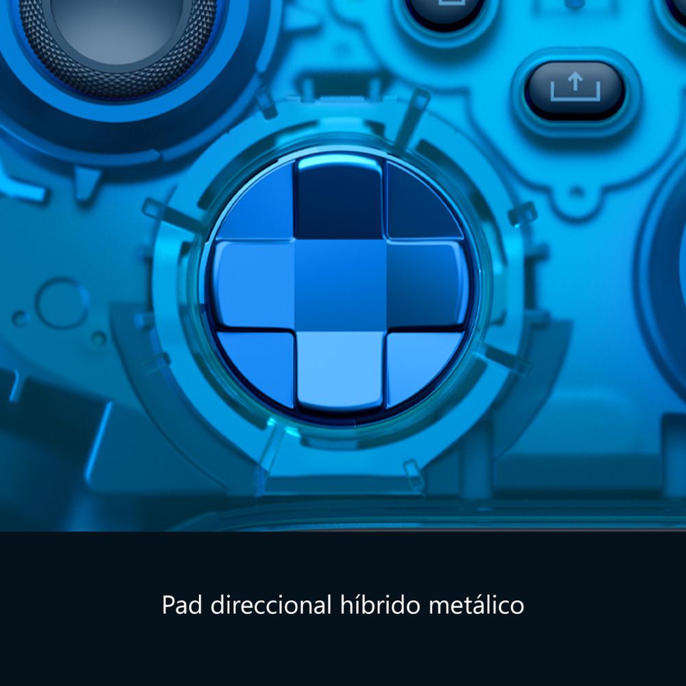 Control Xbox 360 Inalámbrico  QAU00150 Azul img #4