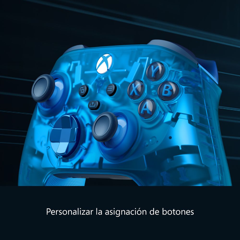 Control Xbox 360 Inalámbrico  QAU00150 Azul img #6