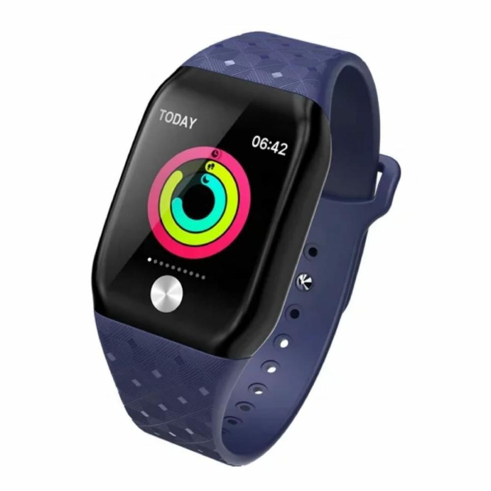 Smartwatch Reloj Inteligente Control Musica Azul img #1