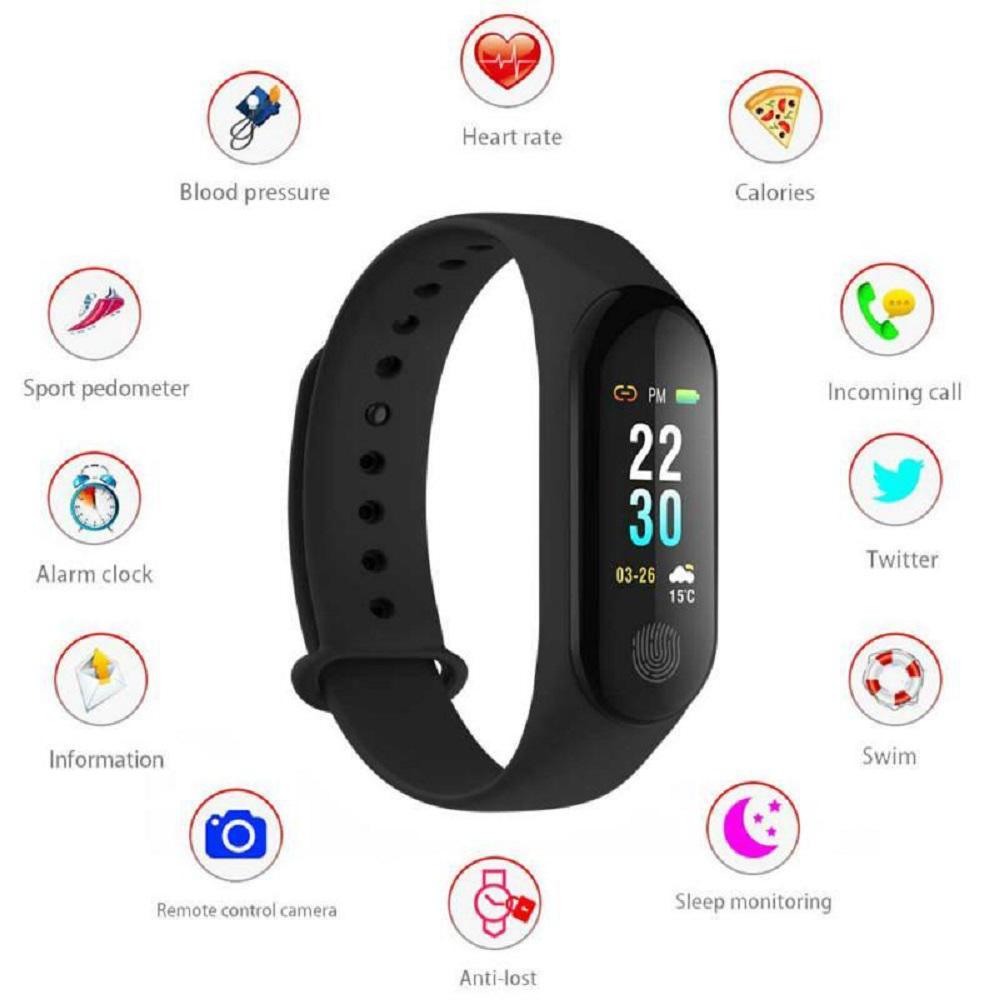 Reloj Pulsera Manilla Smartwatch Deportiva Mide Signos
