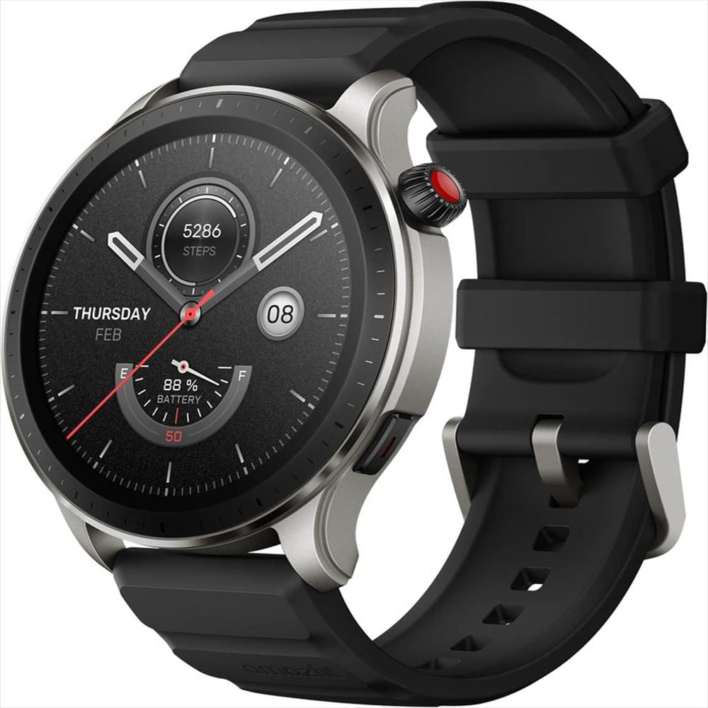 Reloj Inteligente Smartwatch Amazfit Gtr 4 Gps Alexa 14 Días Batería Bt Notificaciones Deportes Agua