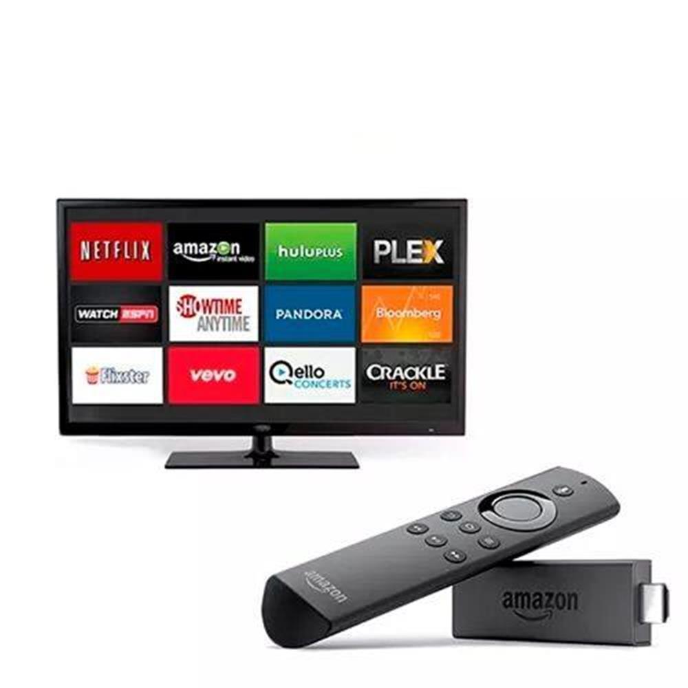 Amazon Fire Tv Stick + Control Voz Alexa + De 2 Mil Canales