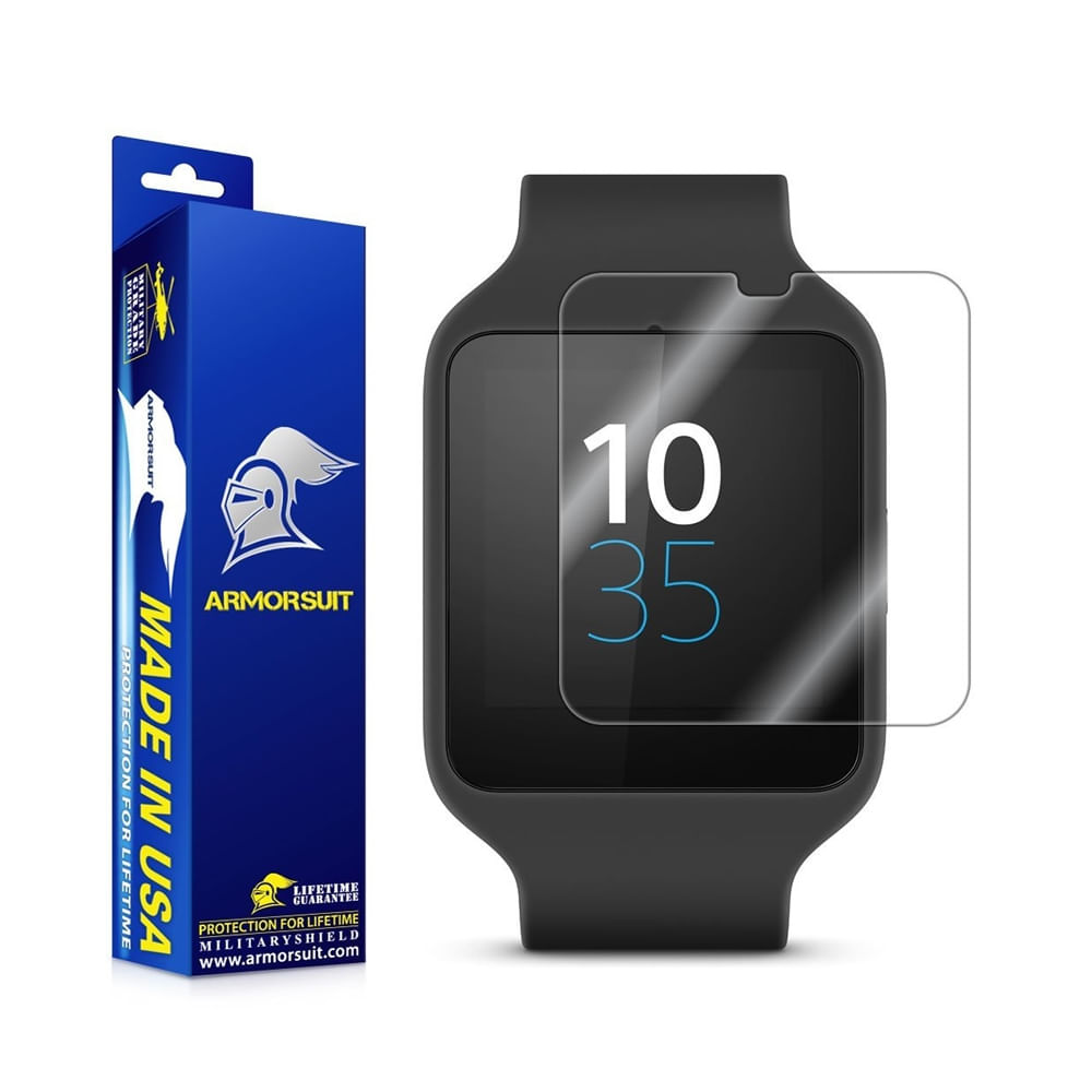 Vidrio Protector Sony Smartwatch 3 Armorsuit Escudo img #1