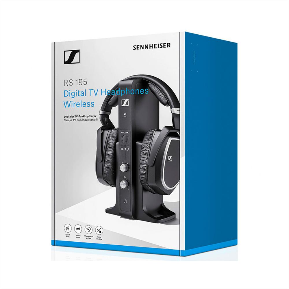 Audífonos De Diadema Sennheiser Inalámbricos Bluetooth Over Ear Rs 195 Negros