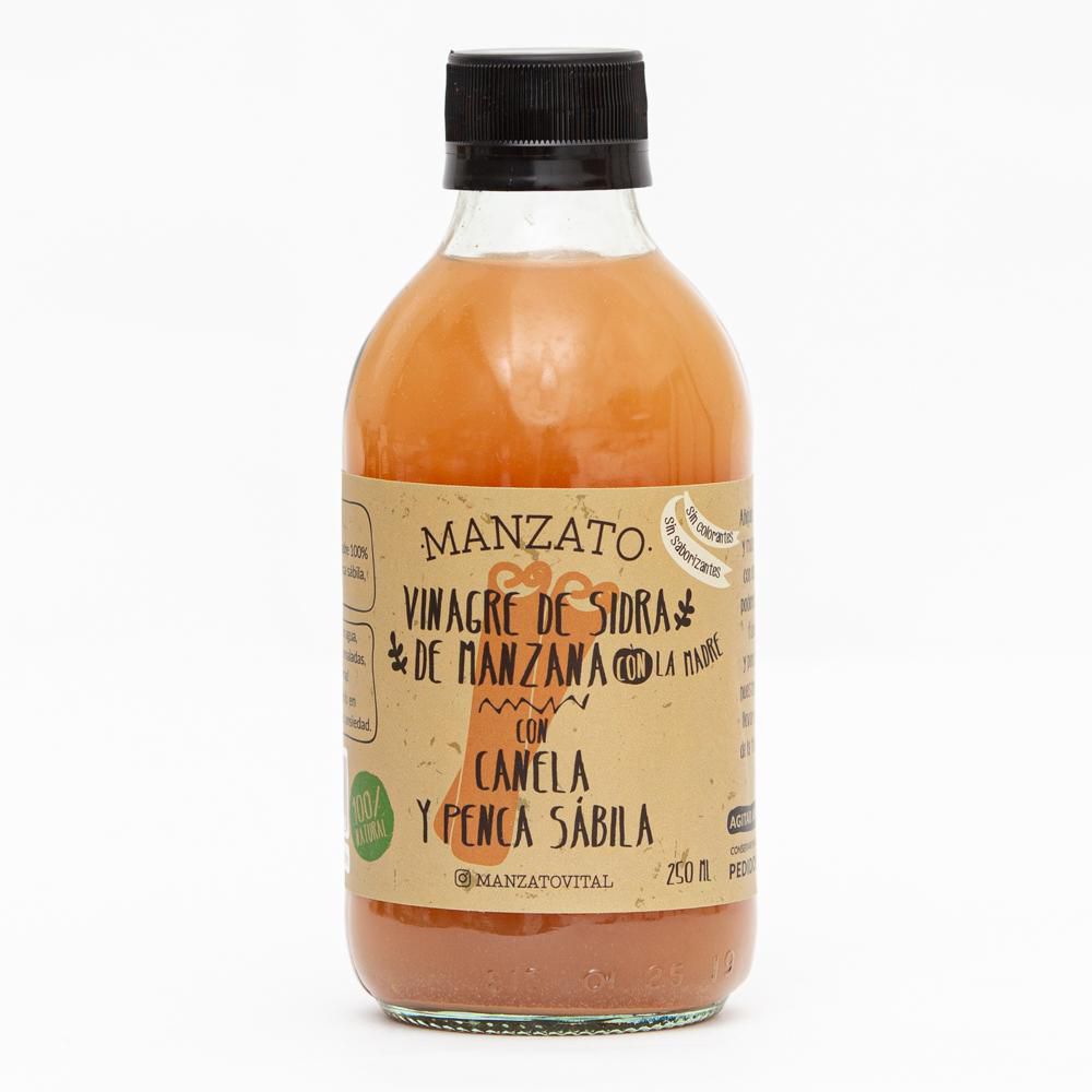 Vinagre MANZATO Sidra De Manzana Canela (250  ml) img #2