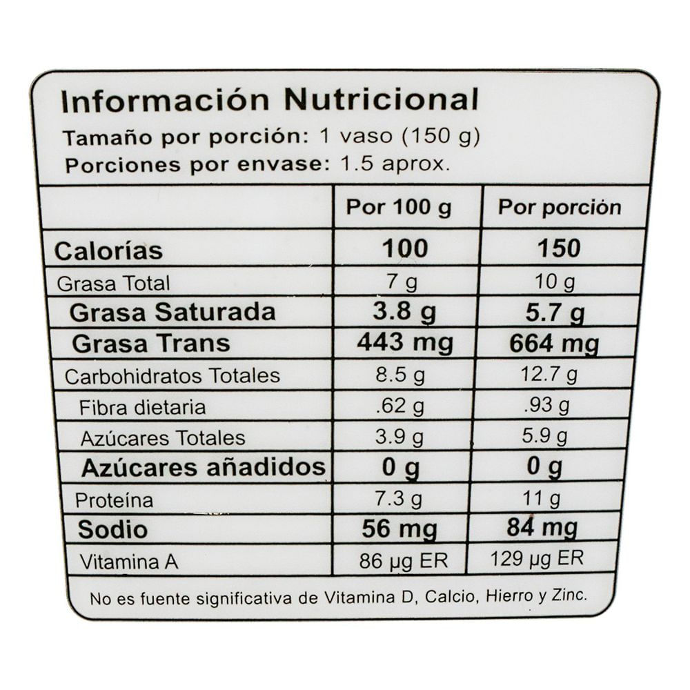 Yogurt GOA Artesan Natural (226.4  ml) img #3