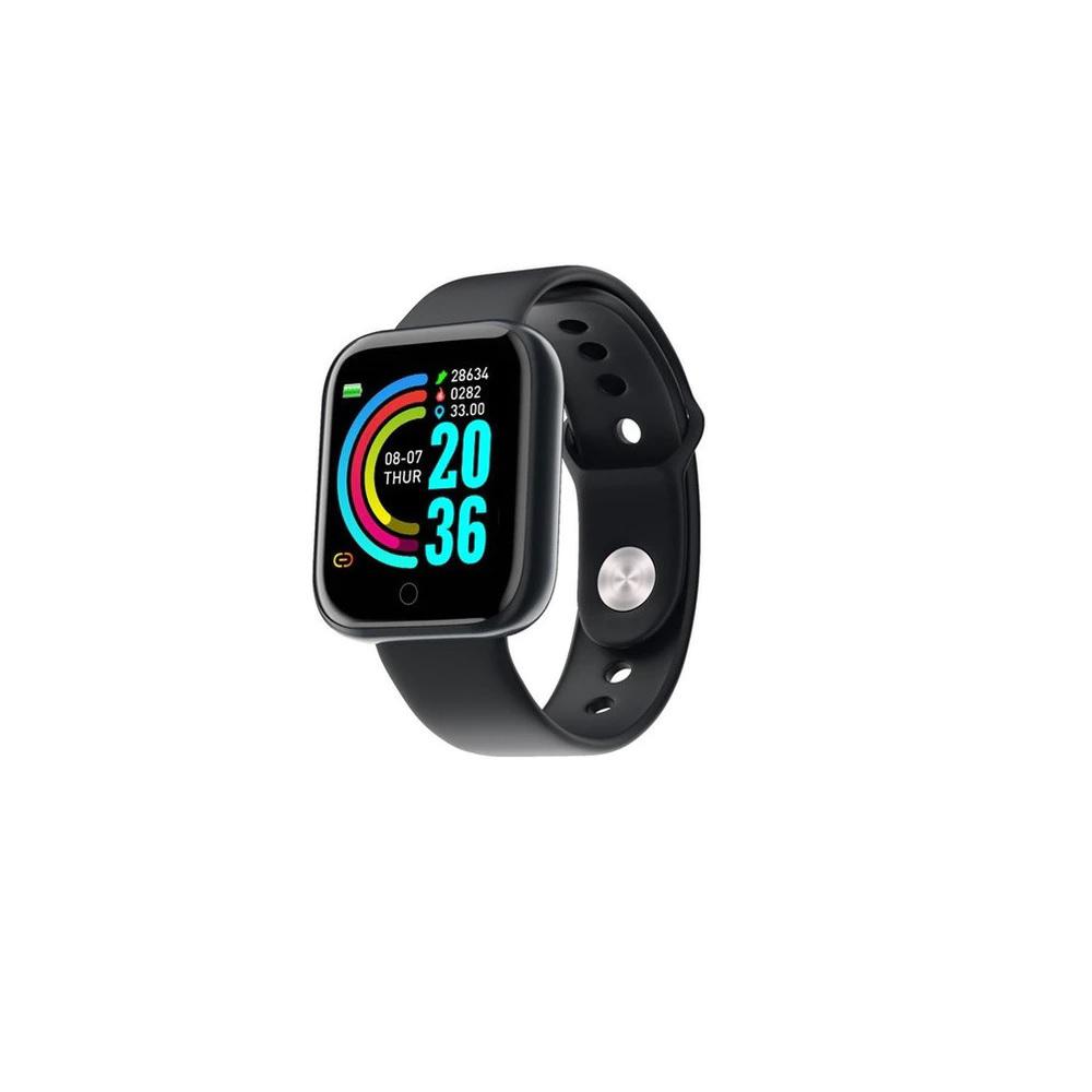 Reloj Inteligente Smart Watch Y68 Negro