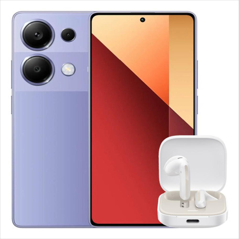 Xiaomi Redmi Note 13 Pro 256Gb /8Gb, Lvd + Buds 6 Active, Wht