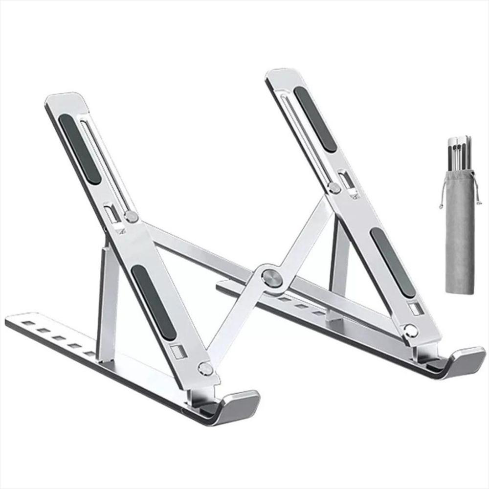 Base Soporte Portátil Laptop Plegable Ergonómica Metálica