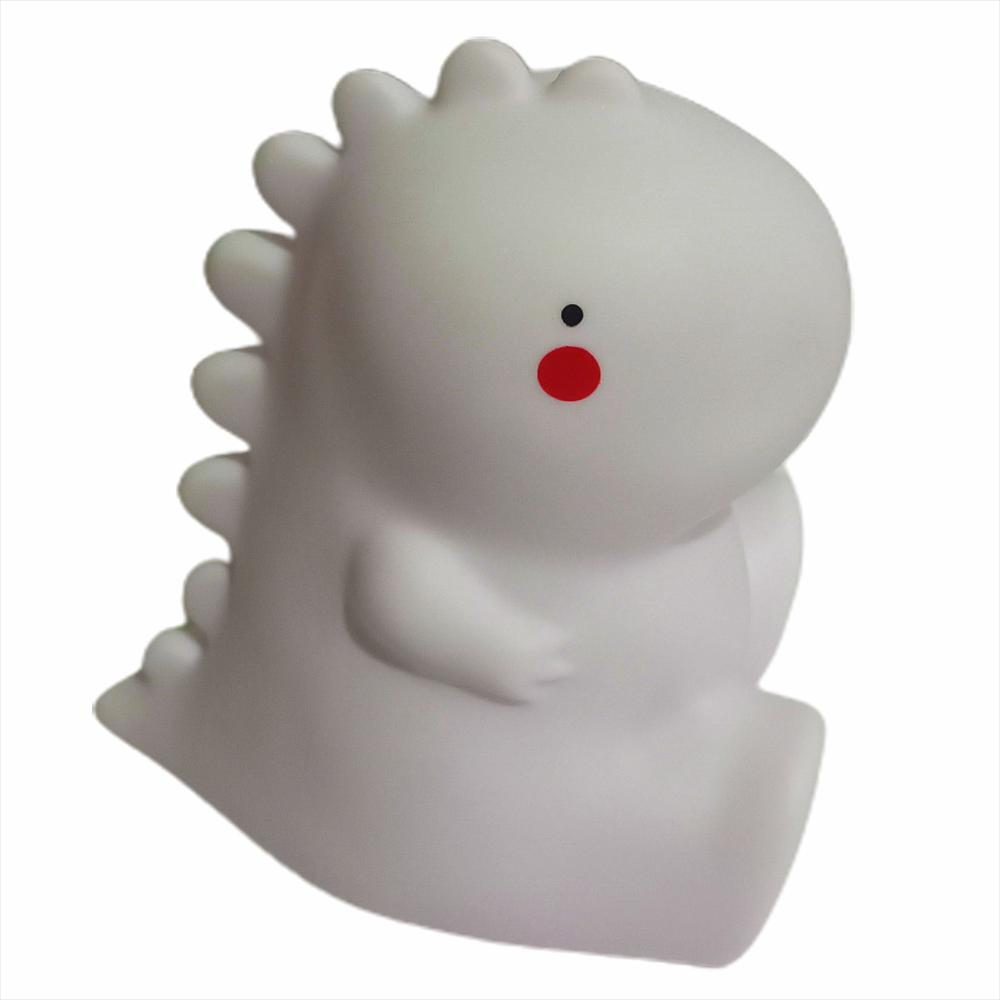 Lámpara De Dinosaurios Trex Light Blanca Para Dormitorio De Niños