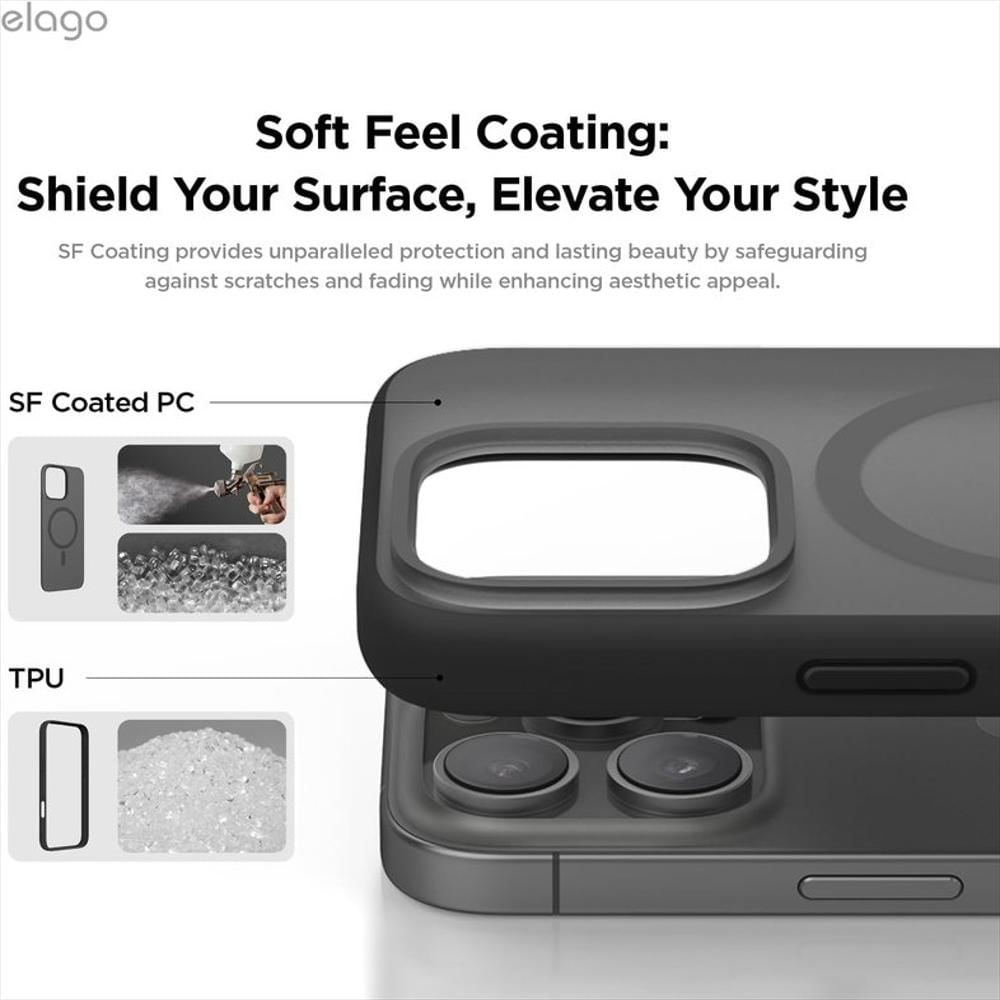 Estuche Para Iphone 16 Pro Max Magsafe Elago En Negro img #2