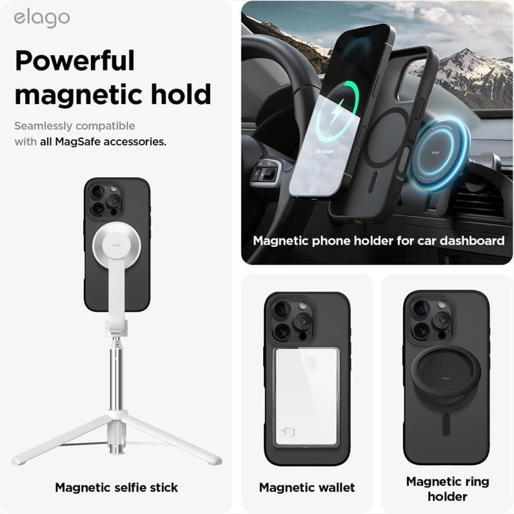 Estuche Para Iphone 16 Pro Max Magsafe Elago En Negro img #5