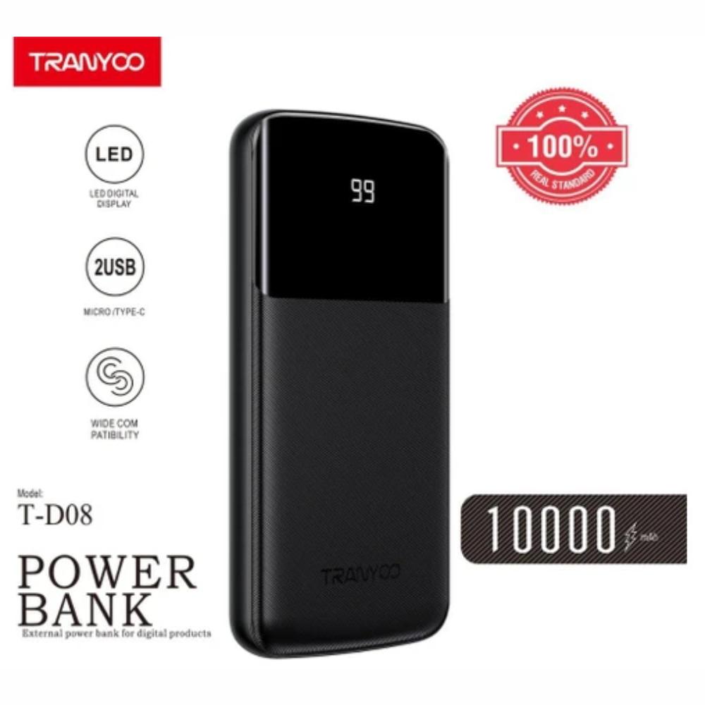 Power Bank Bateria Portátil 10.000Mah Doble Puerto Usb Td 08 img #2
