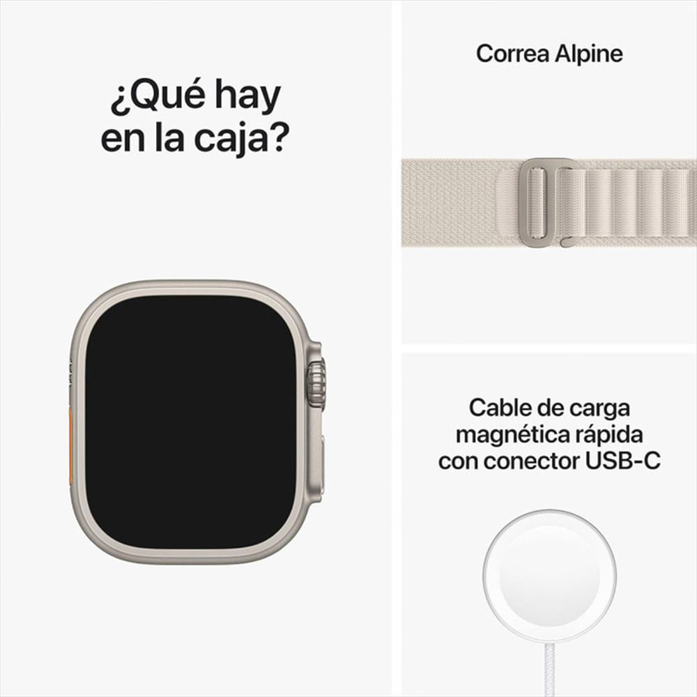 exito.com | Apple Watch Ultra 49Mm Starlight Alpine Loop