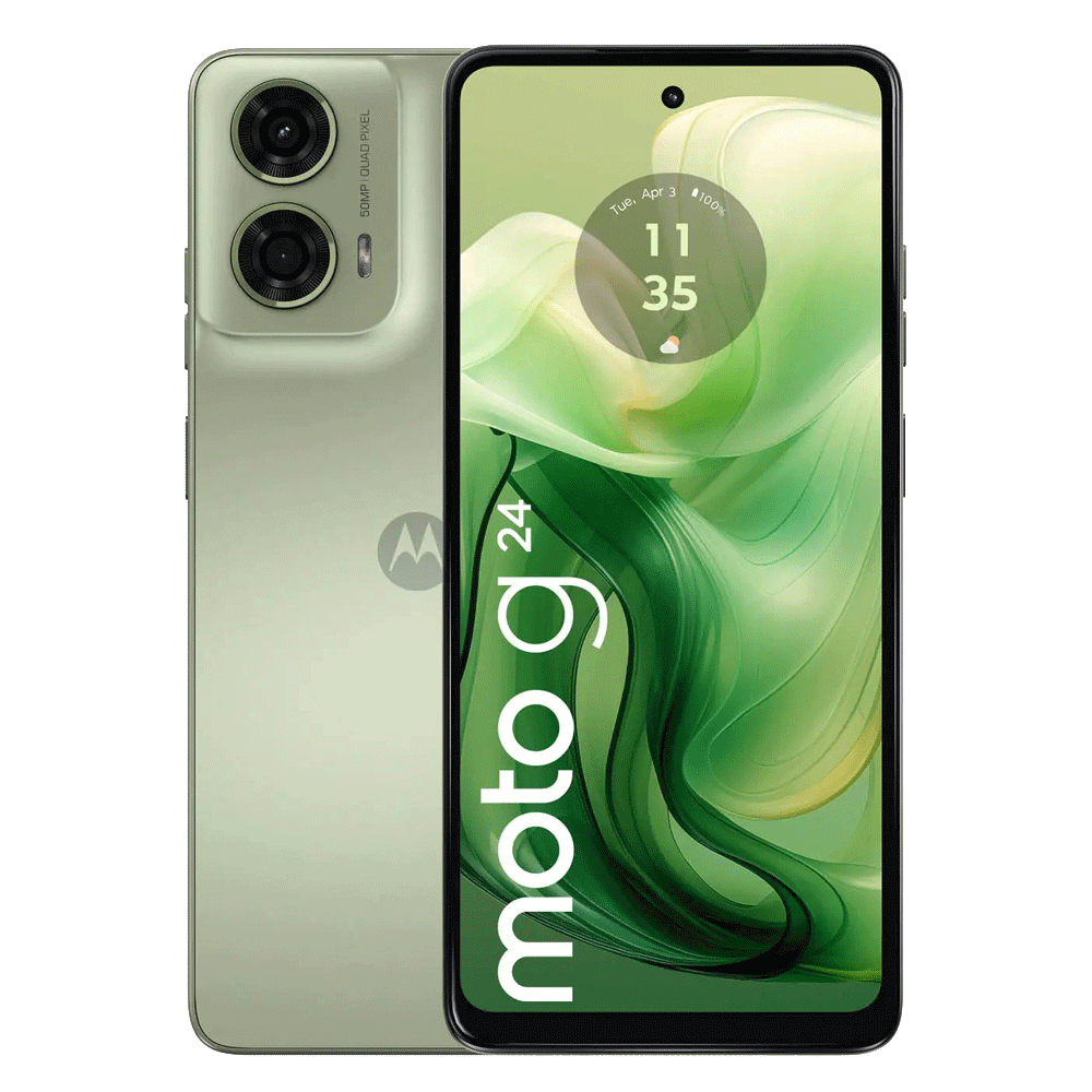 Celular Motorola Moto G24 4+256GB Verde