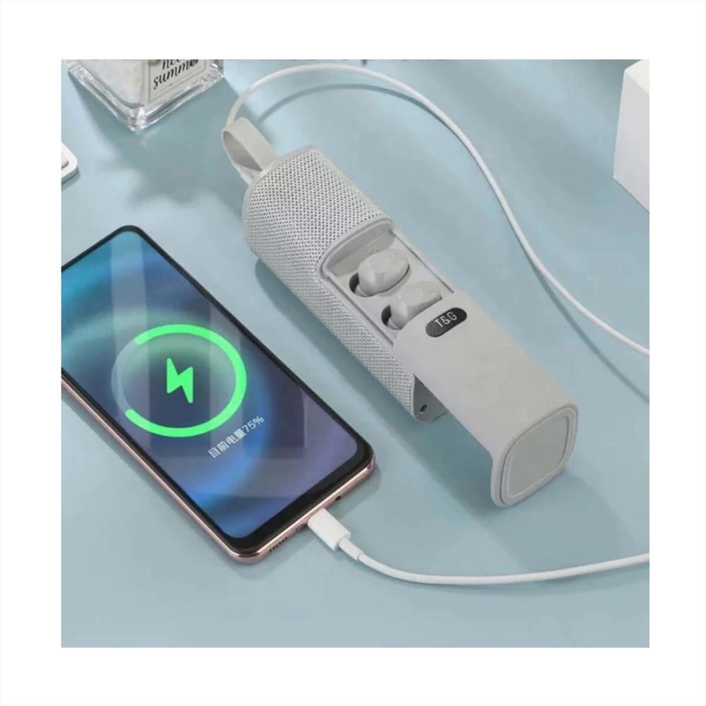 Kit Audifonos Con Parlante Bluetooth Altavoz Inalambricos Tg 807 img #3