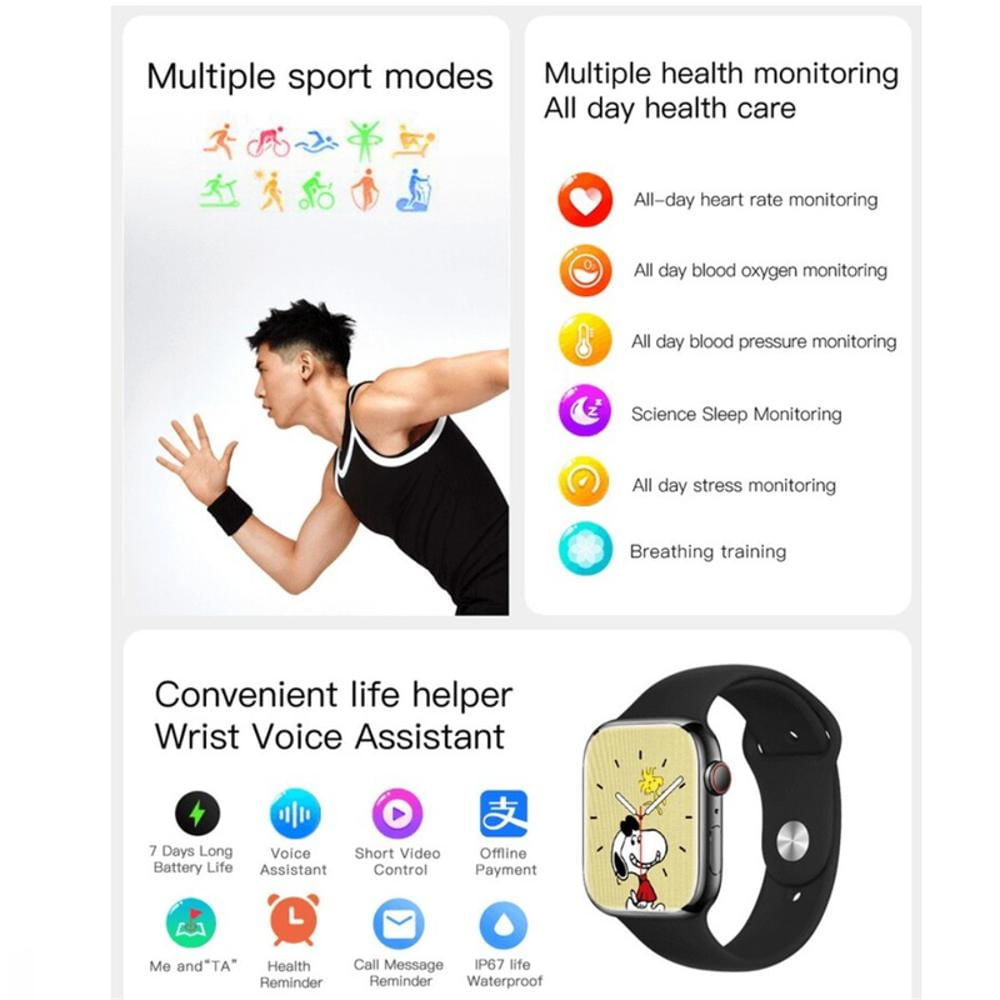 Smartwatch Mini 41Mm Asistente De Voz Chatgpt Gps Reloj Inteligente Mujer Hombre img #5