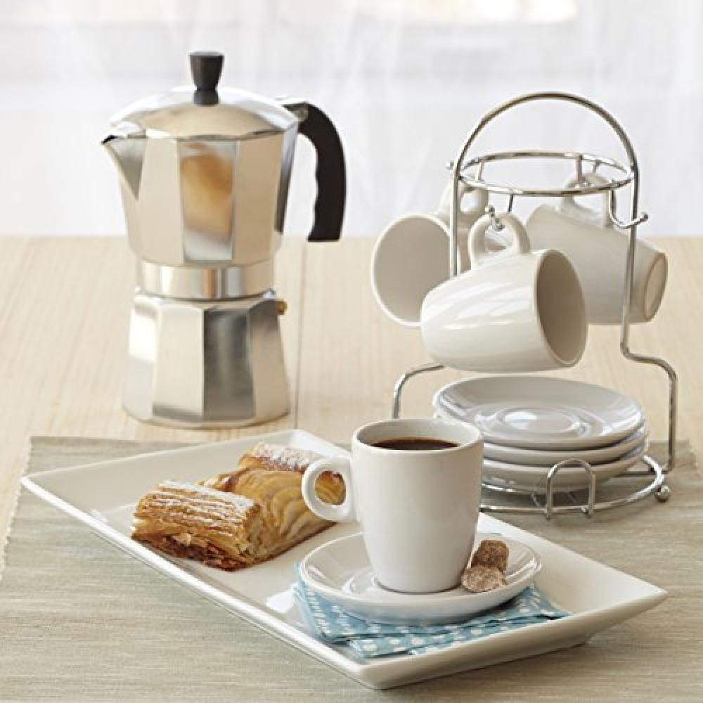 Cafetera Espresso Diseño Ergonómico 6 Tazas Ideal Para Una Carga Rápida De img #3