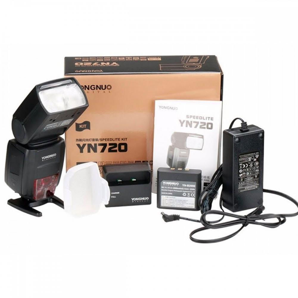 Flash Yongnuo Yn720 Universal Con Batería De Litio Para Dslr img #2