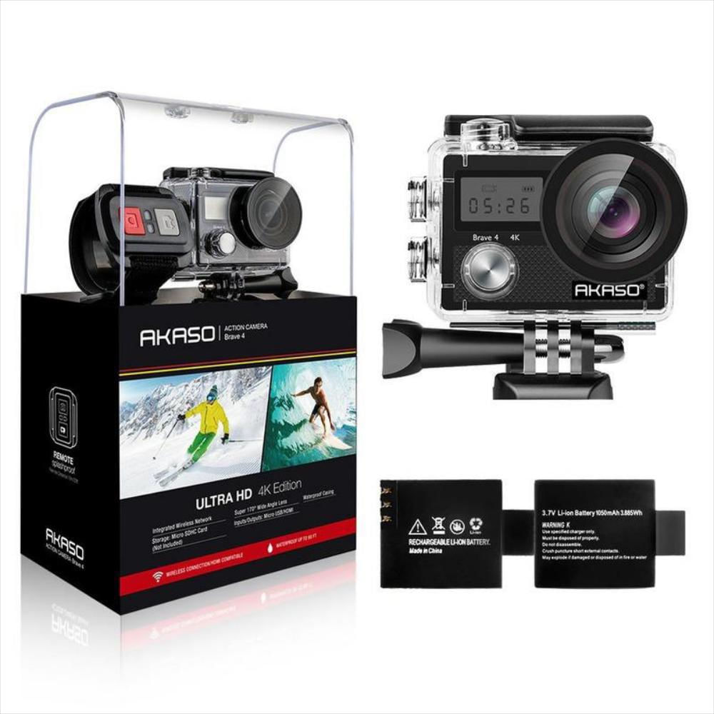 Akaso 4K 20Mp Cámara De Acción Wifi Ultra Hd Sumergible img #1