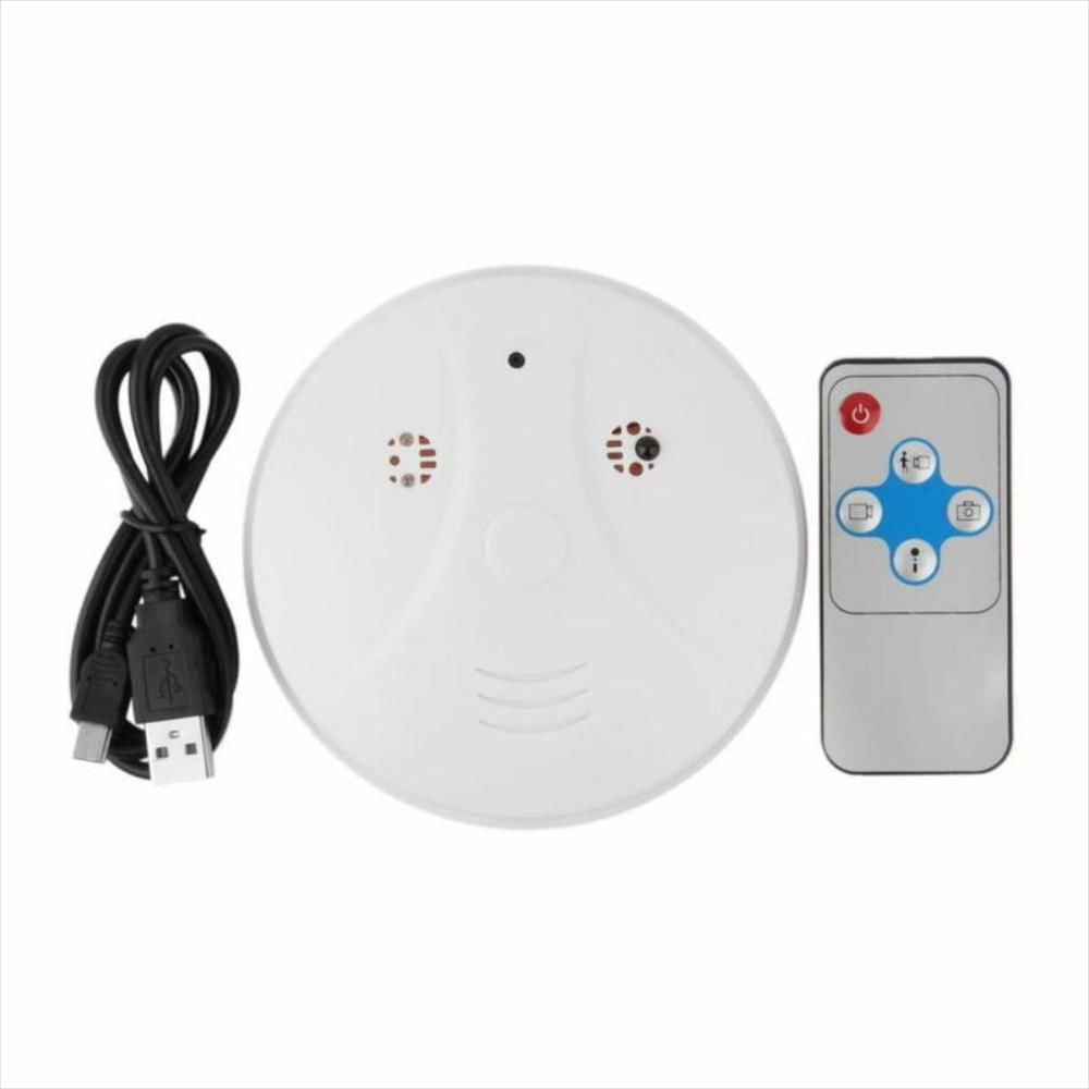 Camaras De Vigilancia Ocultas Graba Sd Sensor De Humo