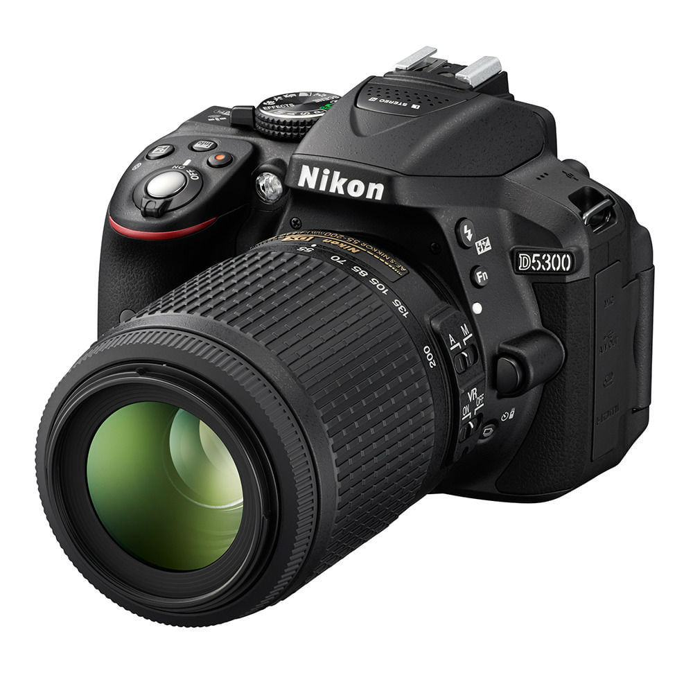 Cámara Nikon D5300 Con Wifi + Lente 18 55Mm 24.2 Mpx img #1