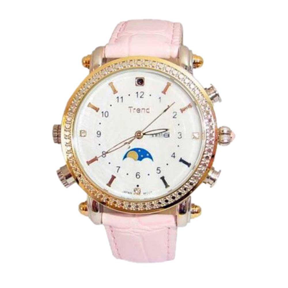 Camara Reloj Espía Mujer Cuero Hd Oculta Mp3 Waterproo +16Gb img #1