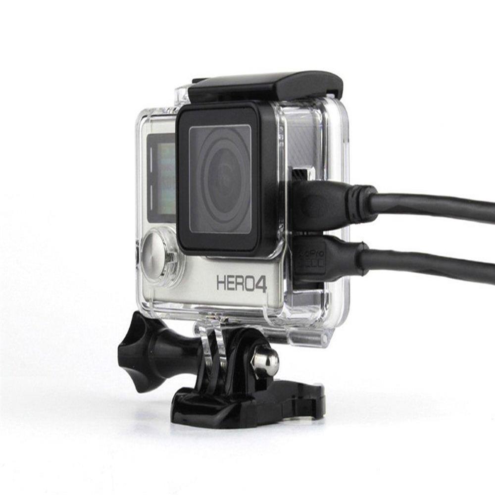 Carcasa Skeleton Para Gopro 3 Y 4 Trasnsparente img #1