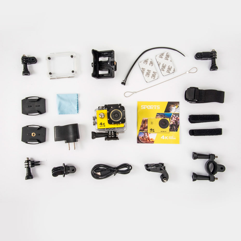 Camara Deportiva 4K + 1 Bateria + Flotador + Selfie Stick img #3