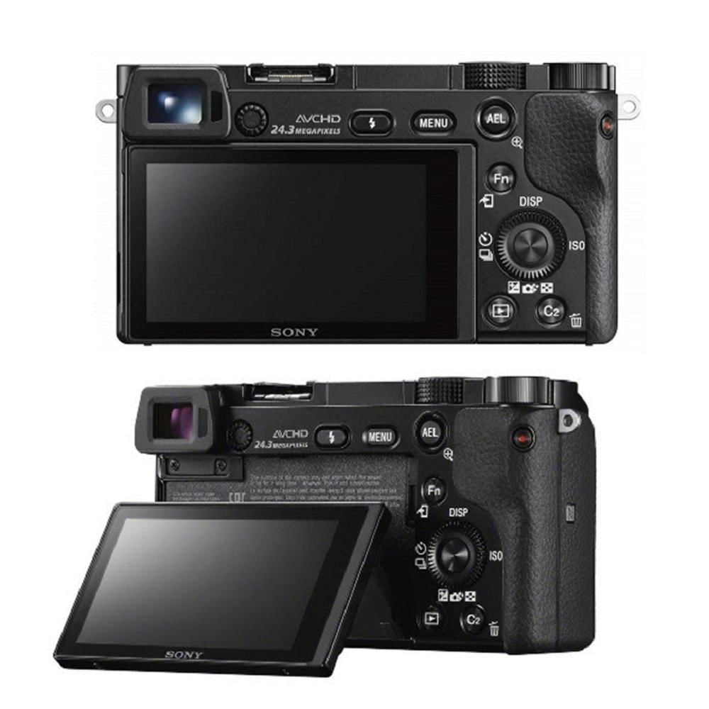 Cámara Sony Alpha A6000 Mirrorless 24.3Mpx Lente 16 50Mm+32Gb+Bolso Negra img #4