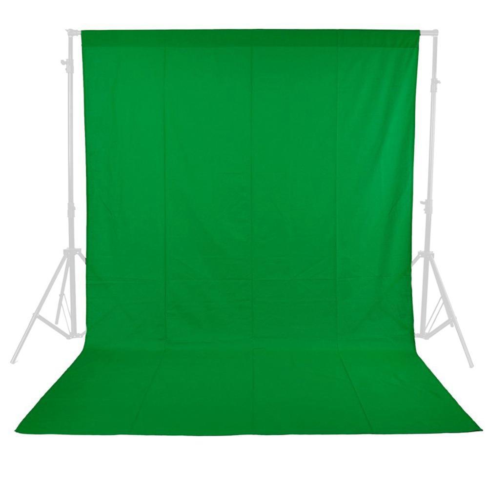 Kit 2 Fondos Sinfín Blanco Y Verde Chroma 1,8X2,8Mts img #2
