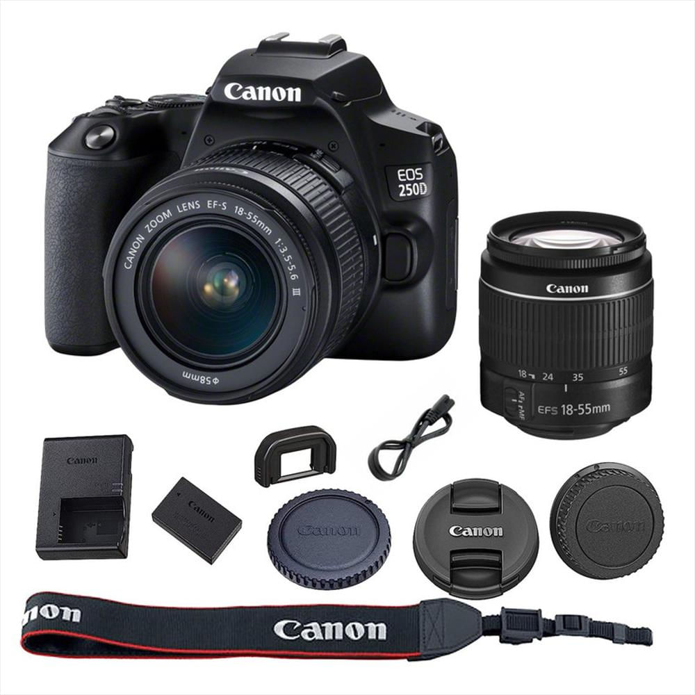 Canon 250D/Sl3+32Gb+Bolso+Kit+Trípode Lente 18 55 img #3