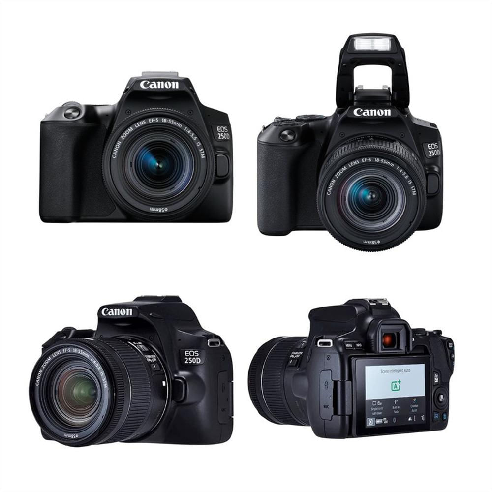 Canon 250D/Sl3+32Gb+Bolso+Kit+Trípode Lente 18 55 img #4