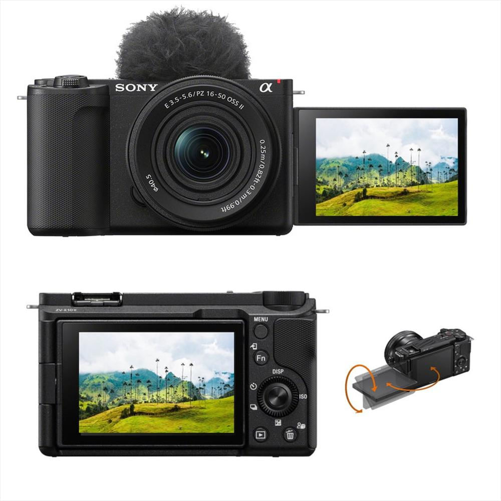 Cámara Sony Alpha Zv E10 Ii Lente 16 50 Negra Mirrorless 4K img #3