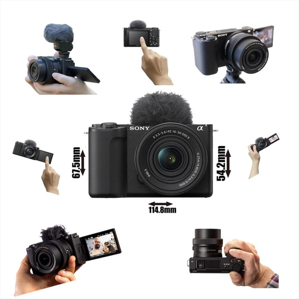 Cámara Sony Alpha Zv E10 Ii Lente 16 50 Negra Mirrorless 4K img #5